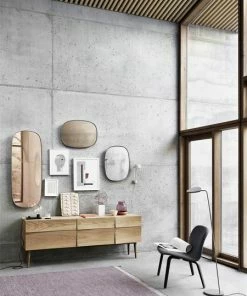 Muuto | Framed Mirror | Small | Taupe + Taupe Glass 8 Muuto | Framed Mirror | Small | Taupe + Taupe Glass