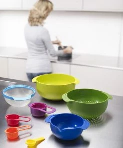 Joseph Joseph 9 Piece Compact Food Preparation Set