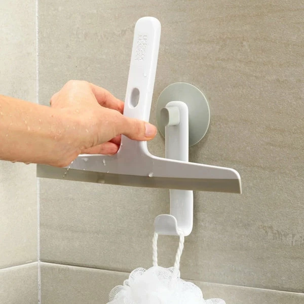 Joseph Joseph Easystore Squeegee With Storage Hook - Grey 3 Joseph Joseph Easystore Squeegee With Storage Hook - Grey