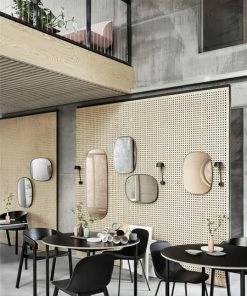 Muuto | Framed Mirror | Small | Taupe + Taupe Glass 9 Muuto | Framed Mirror | Small | Taupe + Taupe Glass