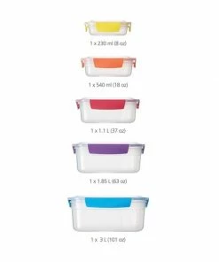 Joseph Joseph Nest Lock 5 Piece Multi Size Container Set