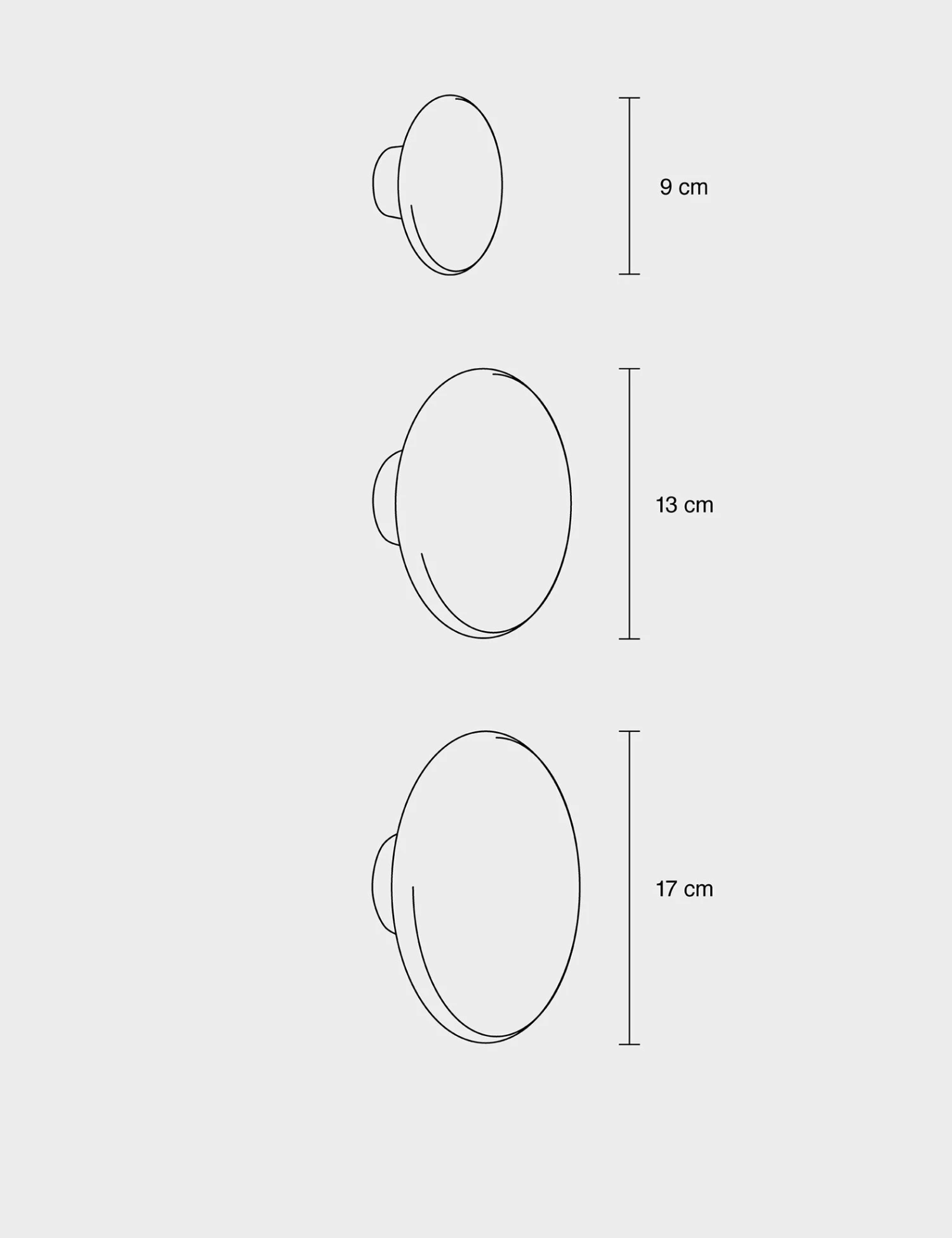 Muuto The Dots Medium Dark Grey Hook 2 Muuto The Dots Medium Dark Grey Hook