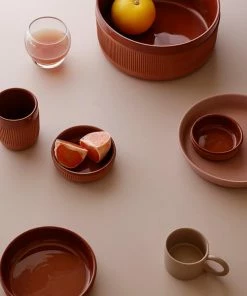 Muuto Junto Bowl Schaal 24 Cm Terracotta 6 Muuto Junto Bowl Schaal 24 Cm Terracotta