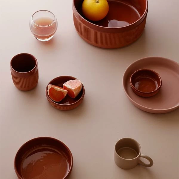 Muuto Junto Bowl Schaal 24 Cm Terracotta 3 Muuto Junto Bowl Schaal 24 Cm Terracotta