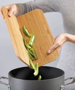 Joseph Joseph Chop 2 Pot Bamboo Folding Chopping Board Large 5 Joseph Joseph Chop 2 Pot Bamboo Folding Chopping Board Large