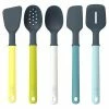 Joseph Joseph Utensil Kitchen Tool Set Elevate 5 Piece With Storage In Yellow Green White And Blue