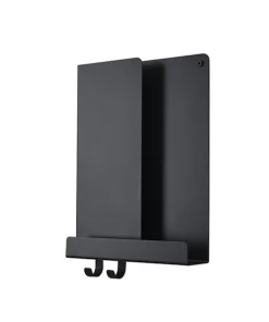 Muuto 29.5 w x 40 h cm Black Steel Folded Shelves