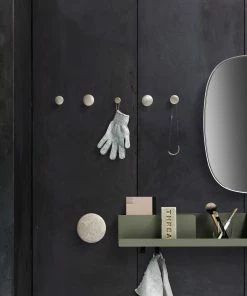 Muuto Brass Metal Dots (Pack of 5) Coat Hooks