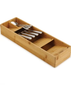 Joseph Joseph DrawerStore Bamboo Compact Cutlery Organiser