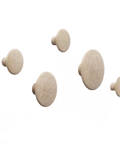 Muuto Oak DOTS (Pack of 5) Coat Hooks