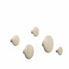 Muuto | Dots Wood Hook | 5 Set | Various Colours
