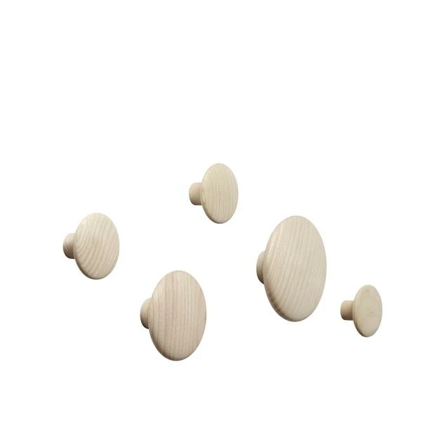 Muuto | Dots Wood Hook | 5 Set | Various Colours 1 Muuto | Dots Wood Hook | 5 Set | Various Colours