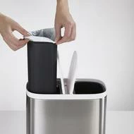 Joseph Joseph Split Steel Recycler Waste Bin