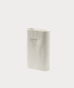 Muuto Ridge Vase terracotta H: 35cm
