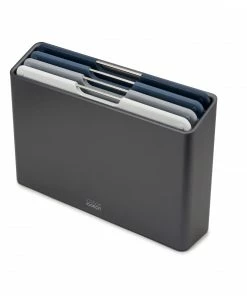 Joseph Joseph 4 Piece Folio Regular Chopping Board Set - Graphite