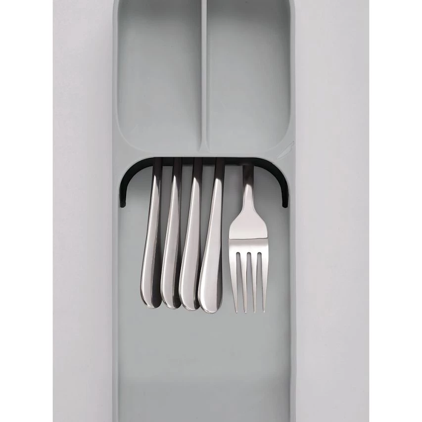 Joseph Joseph Grey Drawerstore Compact Cutlery Organiser 4 Joseph Joseph Grey Drawerstore Compact Cutlery Organiser