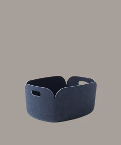 Muuto Restore Basket Midnight Blue
