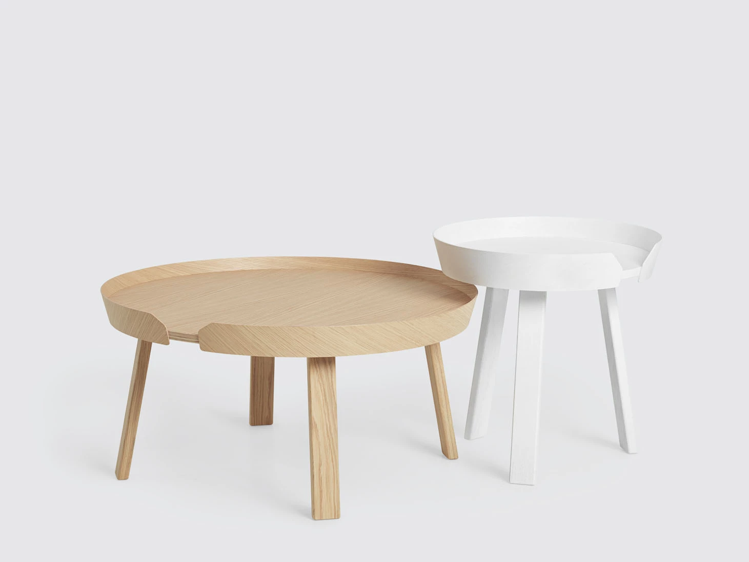 Muuto White Around Small Coffee Table 2 Muuto White Around Small Coffee Table