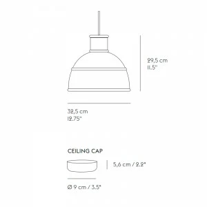 Muuto Unfold Pendant Lamp - Mustard 2 Muuto Unfold Pendant Lamp - Mustard
