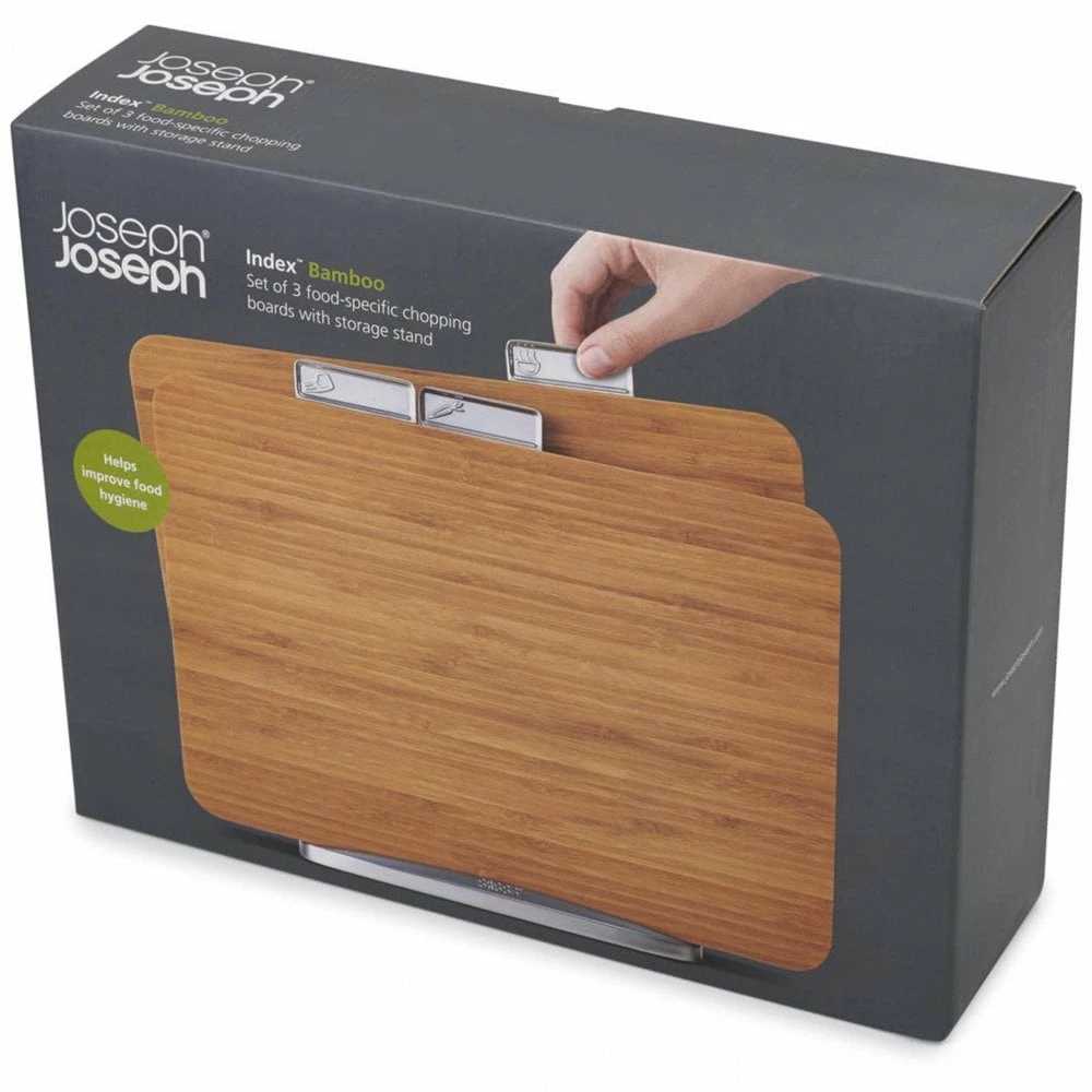 Joseph Joseph Set Of 3 Index Bamboo Chopping Boards 6 Joseph Joseph Set Of 3 Index Bamboo Chopping Boards