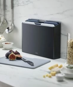 Joseph Joseph Large Graphite 4 Piece Folio Chopping Board Set 18 Joseph Joseph Large Graphite 4 Piece Folio Chopping Board Set