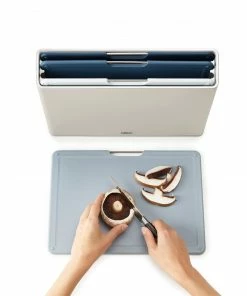 Joseph Joseph Large Sky Blue Editions 4 Piece Folio Chopping Board Set 8 Joseph Joseph Large Sky Blue Editions 4 Piece Folio Chopping Board Set