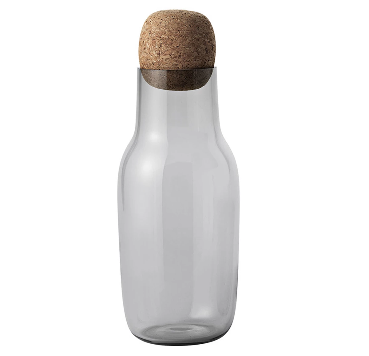 Muuto Grey Glass Corky Carafe 2 Muuto Grey Glass Corky Carafe