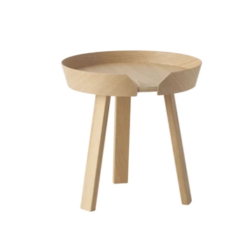 Muuto Oak ø45 cm AROUND small coffee table 1 Muuto Oak ø45 cm AROUND small coffee table