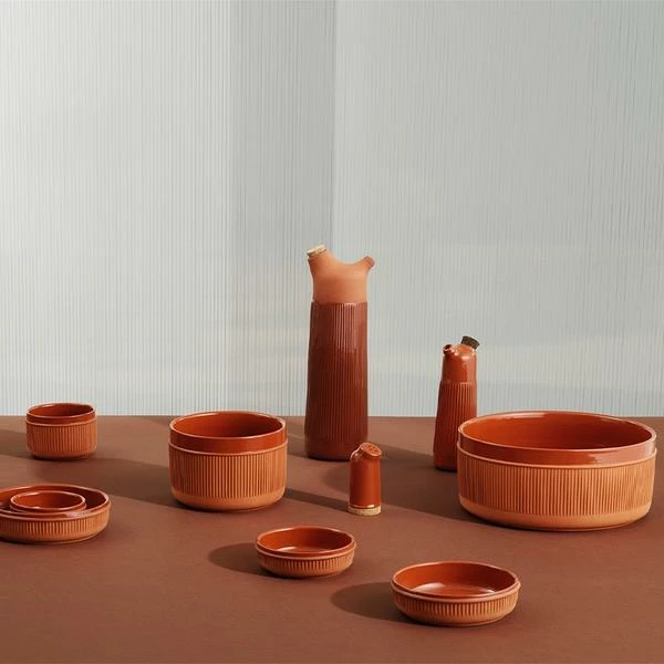 Muuto Junto Bowl Schaal 24 Cm Terracotta 4 Muuto Junto Bowl Schaal 24 Cm Terracotta