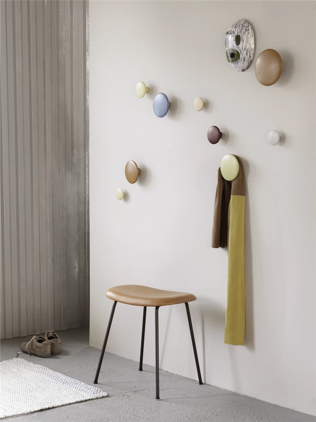 Muuto 9cm Wooden Dots Coat Hook 7 Muuto 9cm Wooden Dots Coat Hook