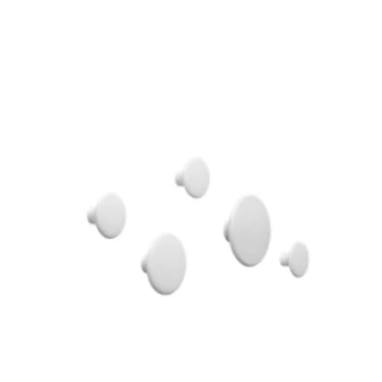 Muuto Set of 5 Coat Hook The Dots 1 Muuto Set of 5 Coat Hook The Dots