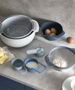 Joseph Joseph Sky Blue Editions Nest 9 Plus 9 Piece Food Preparation Set 8 Joseph Joseph Sky Blue Editions Nest 9 Plus 9 Piece Food Preparation Set