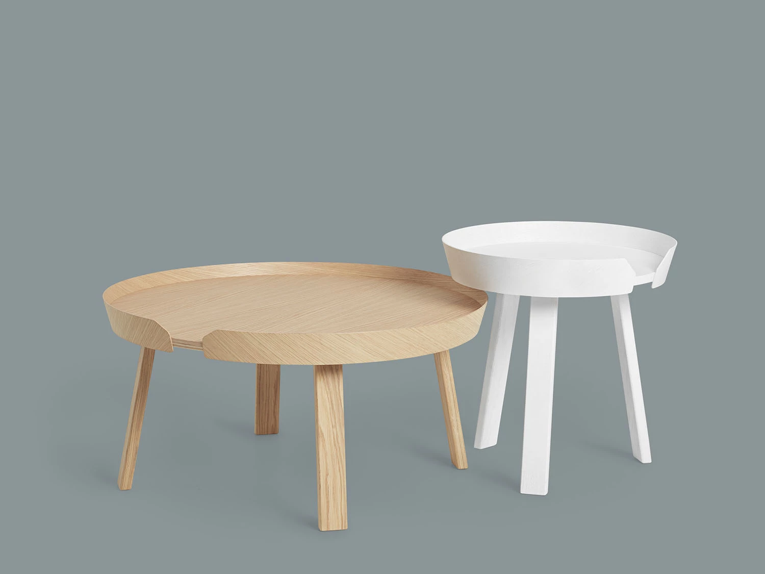 Muuto White Around Small Coffee Table 4 Muuto White Around Small Coffee Table