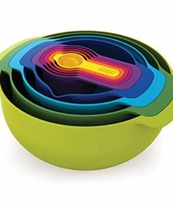 Joseph Joseph Multicoloured Nest 9 Plus 9 Piece Food Preparation Set