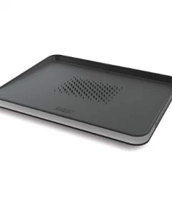 Joseph Joseph Cut & Carve Multi Function Chopping Board - Black/Red