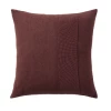 Muuto 50 × 50cm Burgundy Cotton Layer Cushion