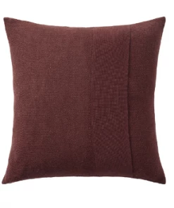 Muuto 50 × 50cm Burgundy Cotton Layer Cushion