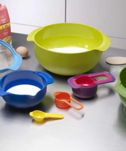 Joseph Joseph 9 Piece Compact Food Preparation Set