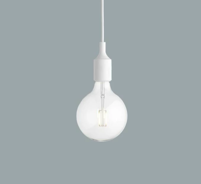 Muuto E27 Pendant Lamp - White 1 Muuto E27 Pendant Lamp - White