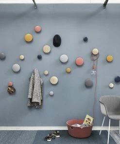 Muuto Dots Wood / Ø 9 - Petroleum