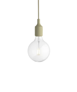 Muuto E 27 Pendant Lamp- Green Beige