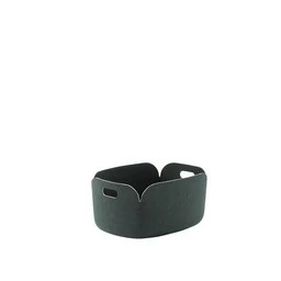 Muuto Restore Basket Dark Green 1 Muuto Restore Basket Dark Green