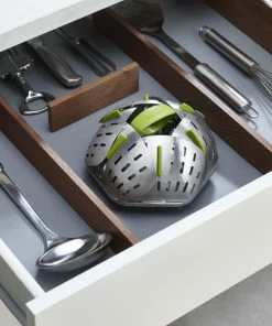 Joseph Joseph Bloom Steel Folding Basket Steamer