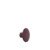 Muuto Small Burgundy Coat Hook Dot