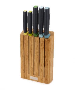 Joseph Joseph Elevate Knife Set in Bamboo Block