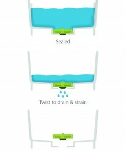 Joseph Joseph Sky Blue Editions Wash&Drain Bowl