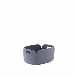 Muuto Restore Basket Blue Grey