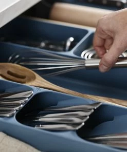 Joseph Joseph Sky Blue Editions DrawerStore Cutlery, Utensil & Gadget Organiser