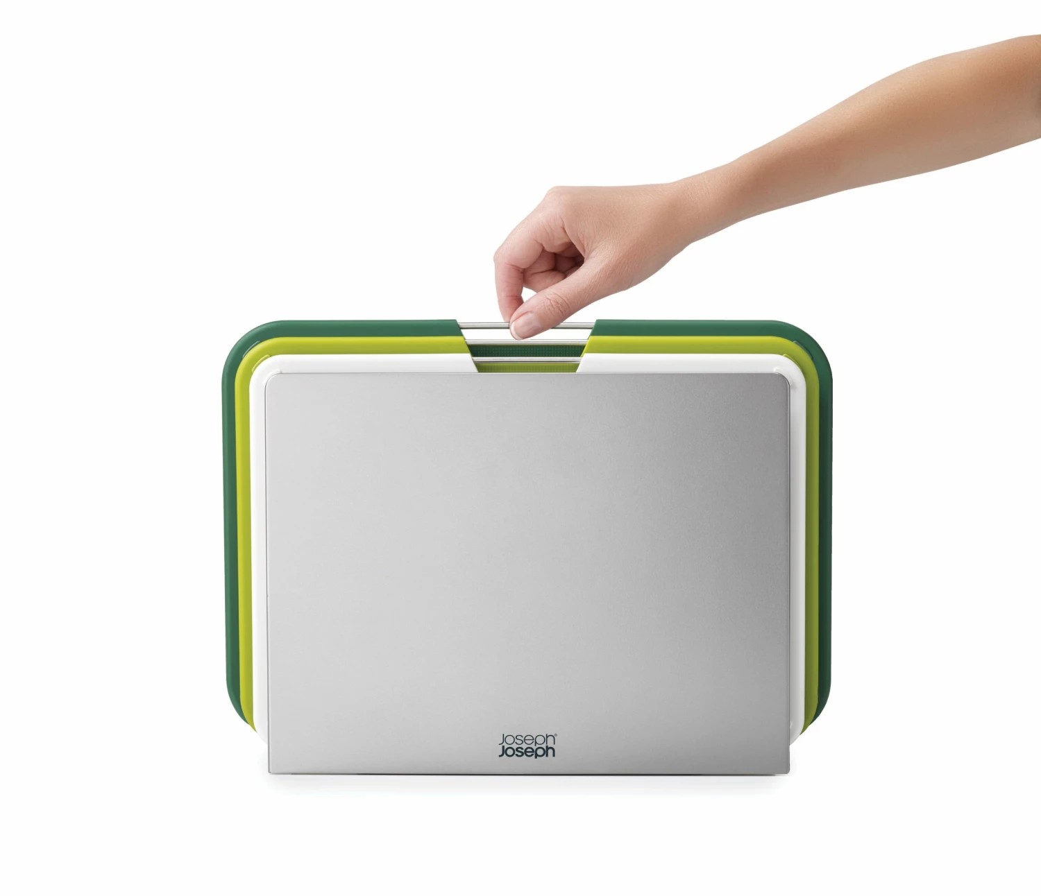 Joseph Joseph Large Green Nest Chopping Boards & Stand Set 4 Joseph Joseph Large Green Nest Chopping Boards & Stand Set