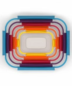 Joseph Joseph Set of 5 Multicolour Nest Lock Storage Containers